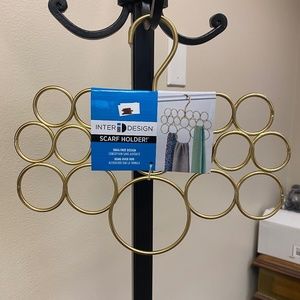 InterDesign Axis Scarf Holder (Gold)